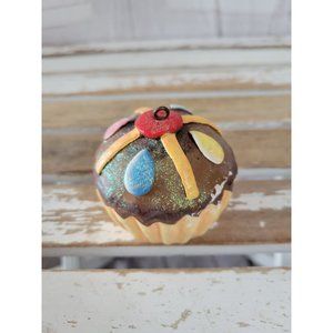 Cupcake vintage baking Baker ornament as is